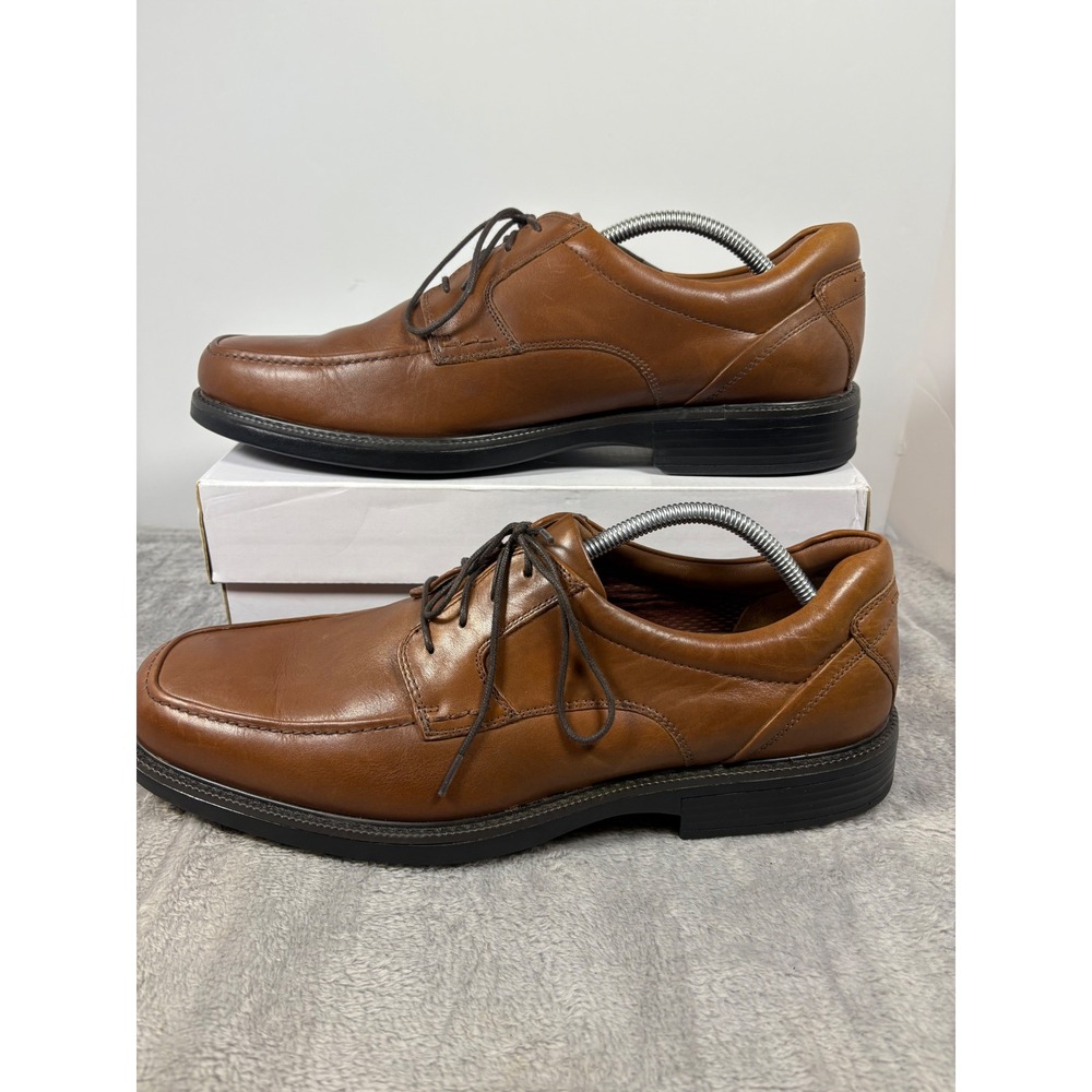 Johnston & Murphy XC4 Waterproof Tan Leather Derby Shoes‎ 20-8986 Mens 12M